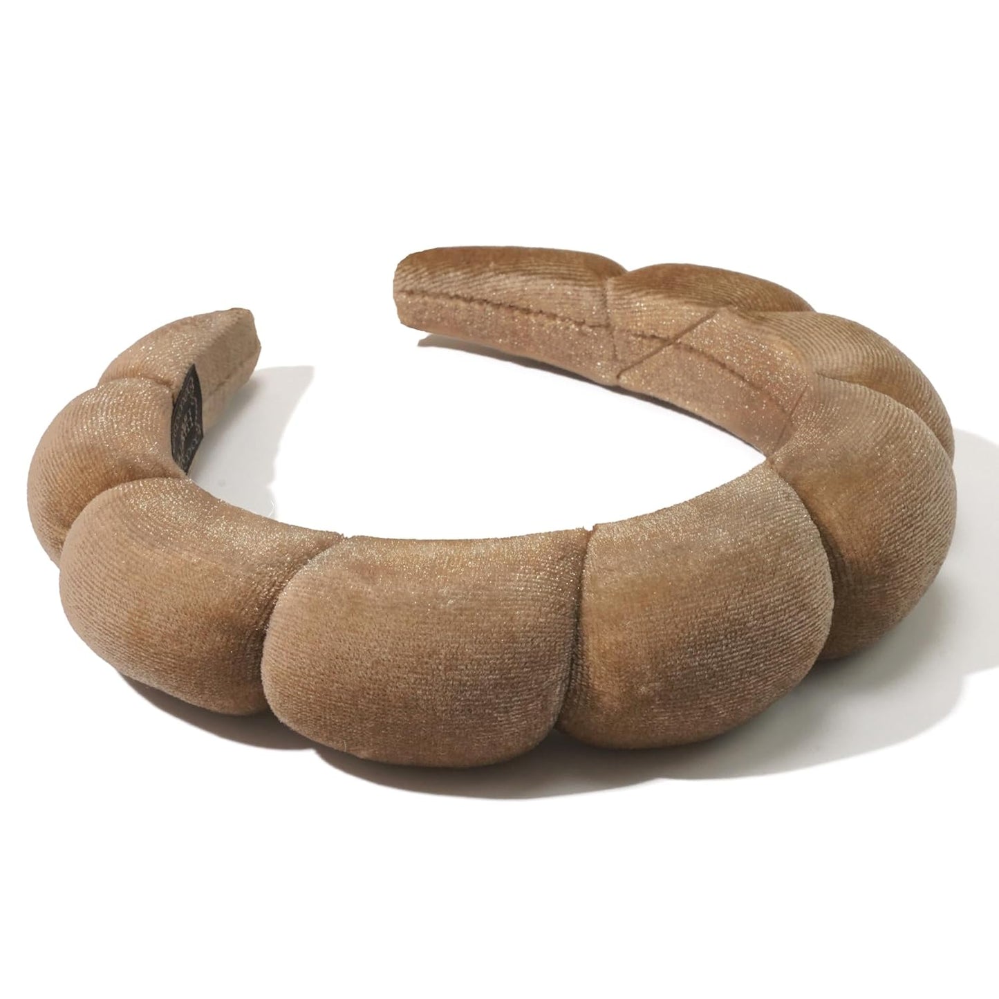 Ayesha Brown Spa Headband for Washing Face Sponge Makeup Headbands Skincare Headband Soft Hair band to Facial Clean