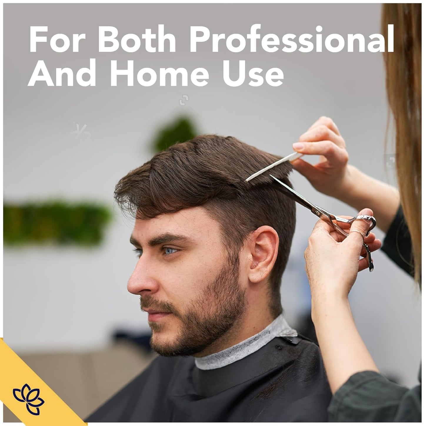 Equinox Razor Edge Series Professional Hair Scissors - 6.5” Premium Japanese Stainless Steel Hair Cutting Scissors, Hair Shears, Hair Razors for Hair Cutting, Barber Accessories & Hair Salon Supplies