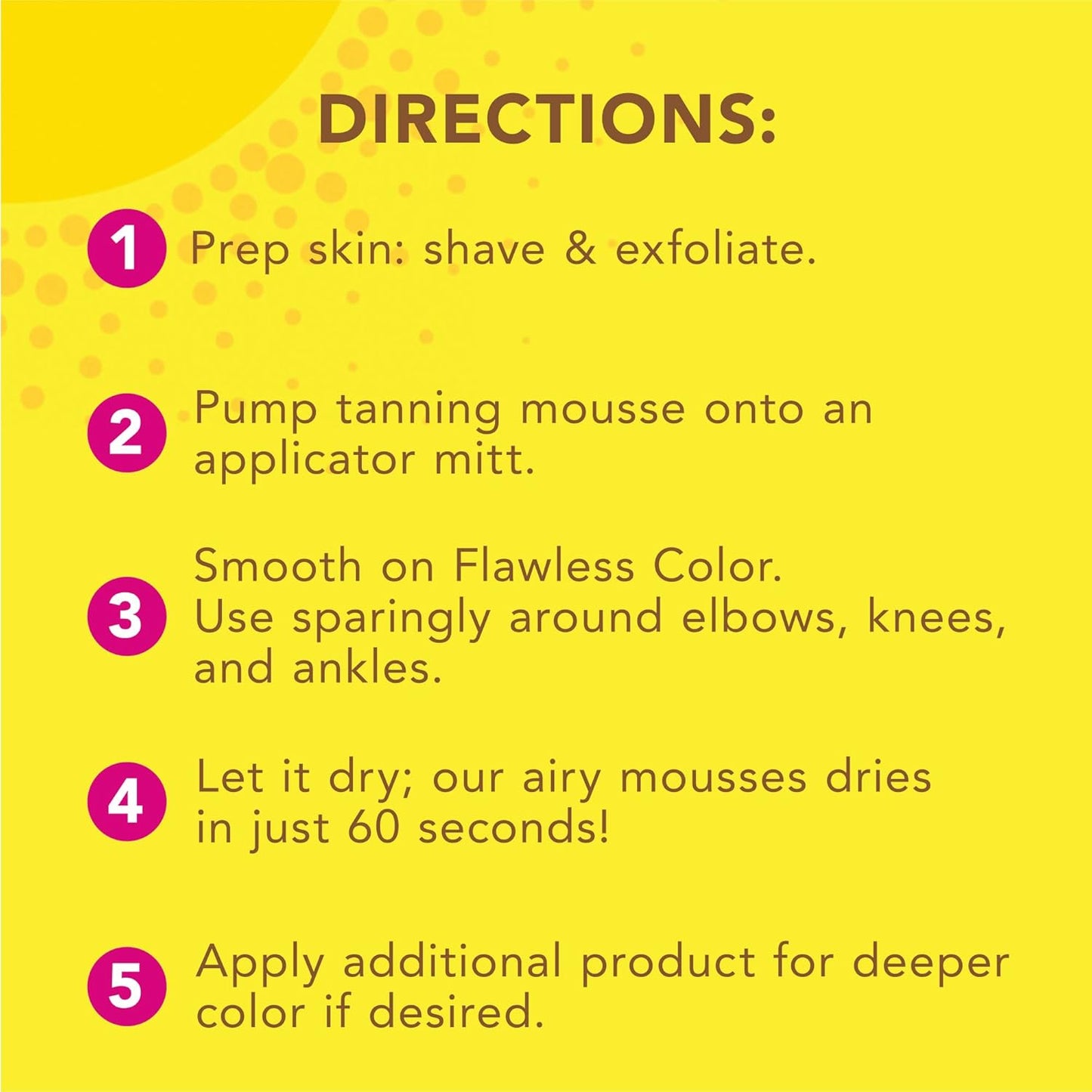 Jergens Natural Glow Instant Sun Body Mousse, Self Tanner for Ultra Deep Bronze Tan, Sunless Tanning Body Bronzer, Natural Looking Fake Tan, 6 Oz