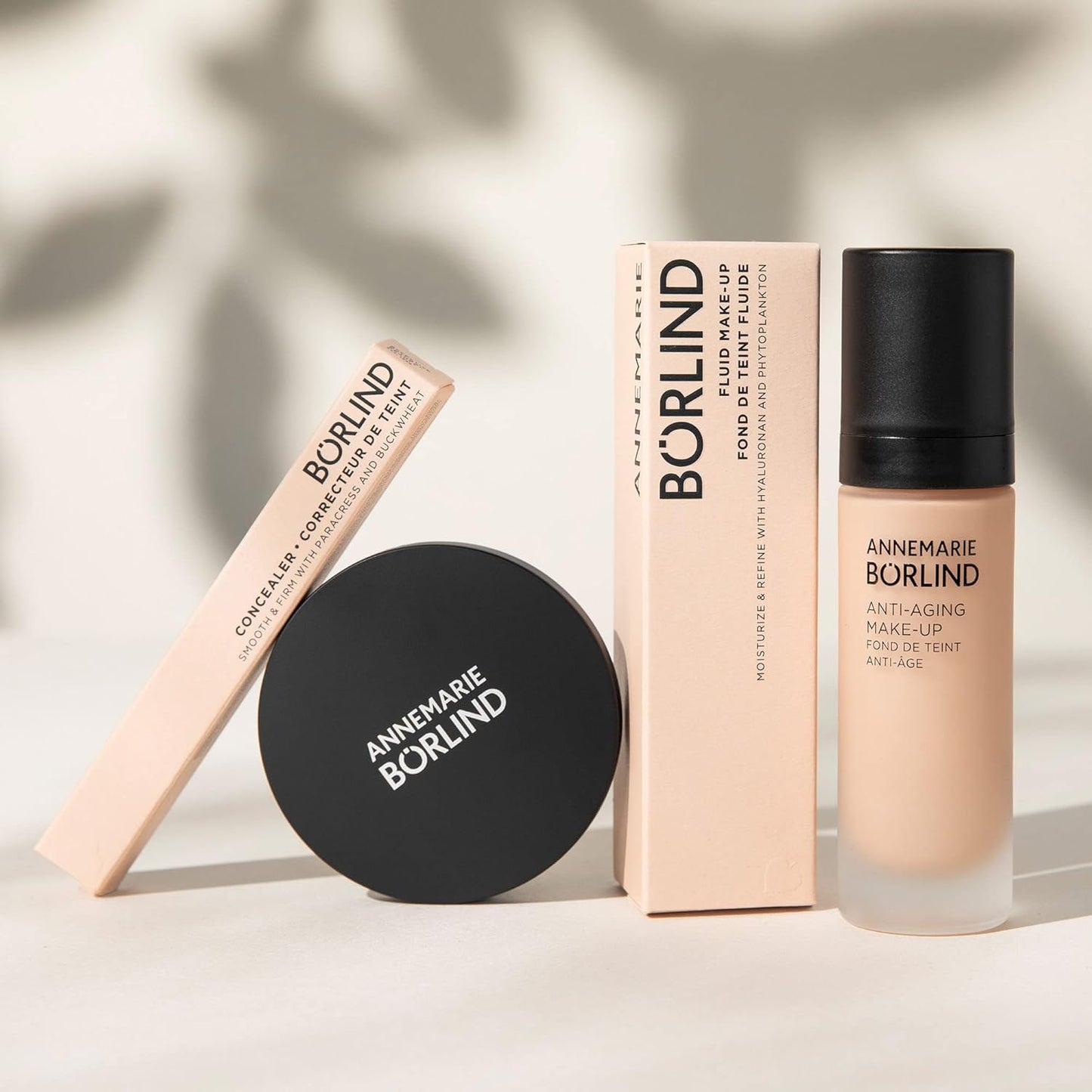 ANNEMARIE BÖRLIND - ANTI-AGING MAKE UP - bronze - smoothing, lifting & refining foundation, with natural ingredients, high coverage, 1.01 Fl. Oz.
