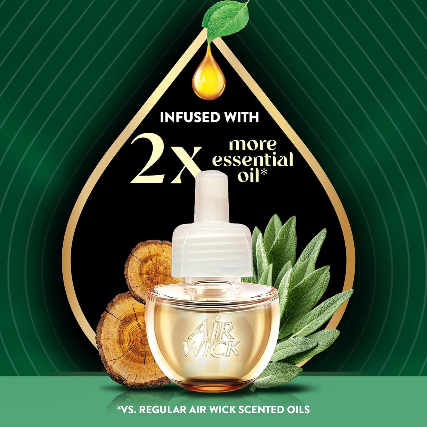 Air Wick Scented Oils 0+5 White Sage & Mahogany