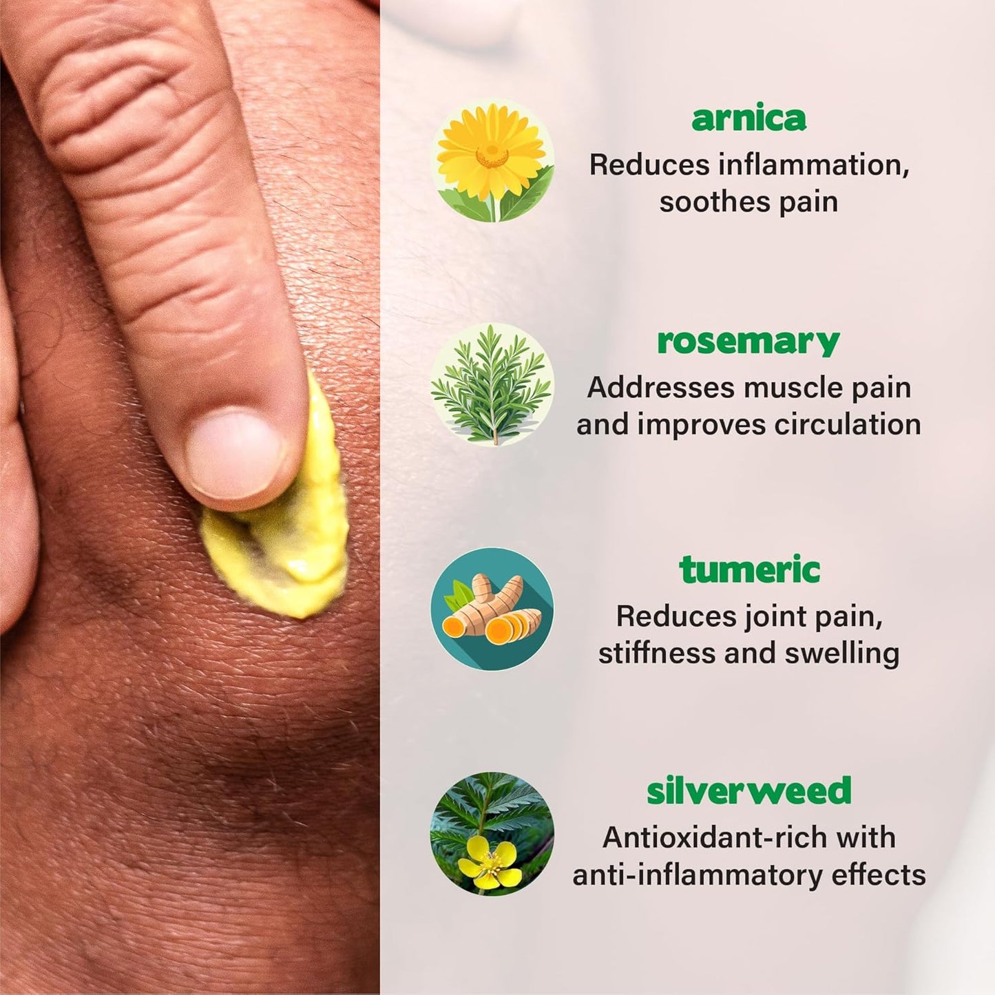 HillVital Maximum Balm Joint Comfort Cream – Extra Strength Arnica Gel Relief, Non-Greasy Joint & Muscle Support Cream for Shoulder, Elbow, Stiff Hands or Fingers, Feet and Knees for Carefree Motion