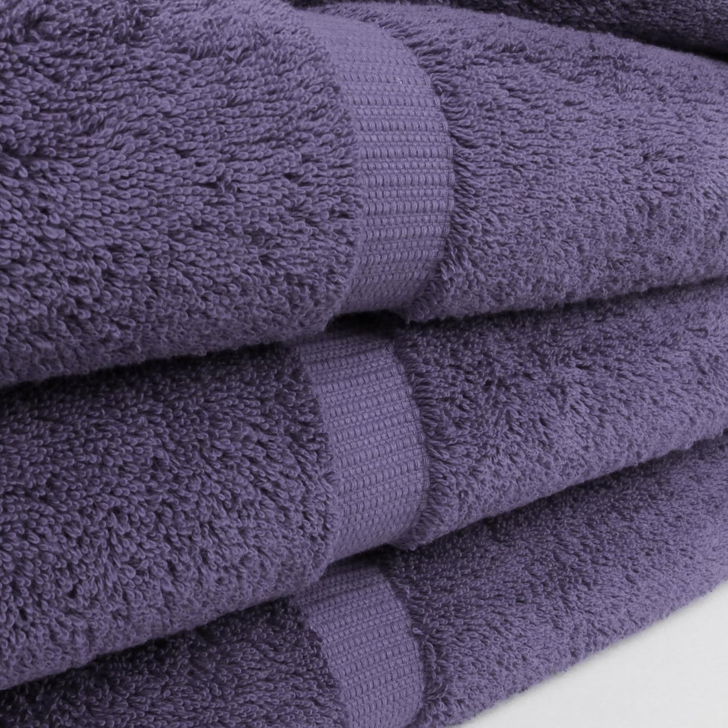 Chakir Turkish Linens | Hotel & Spa Quality 100% Cotton Luxury Turkish Towels | Soft & Absorbent (30x60 Inches Extra Large Bath Towels, Set of 4 - Plum)