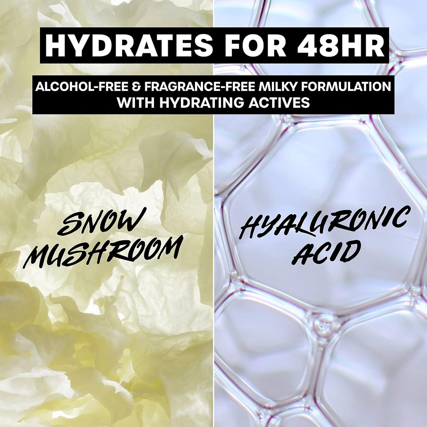 Thayers Milky Hydrating Face Toner with Snow Mushroom, Hyaluronic Acid and Elderflower, Dermatologist Recommended Gentle Alcohol Free Facial Skincare for Dry and Sensitive Skin, Paraben Free, 3 FL oz