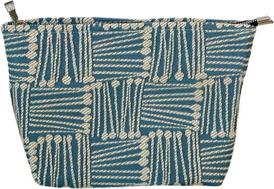 Makeup Bag for Women, Creative Cosmetic Bag, Large Zipper Pouch(10.6" * 7.1" * 2.8"), Aesthetic Make Up Bag for Purse, Perfect for Storing Makeup And Accessories, Makeup Bag for Daily Travel Gifting