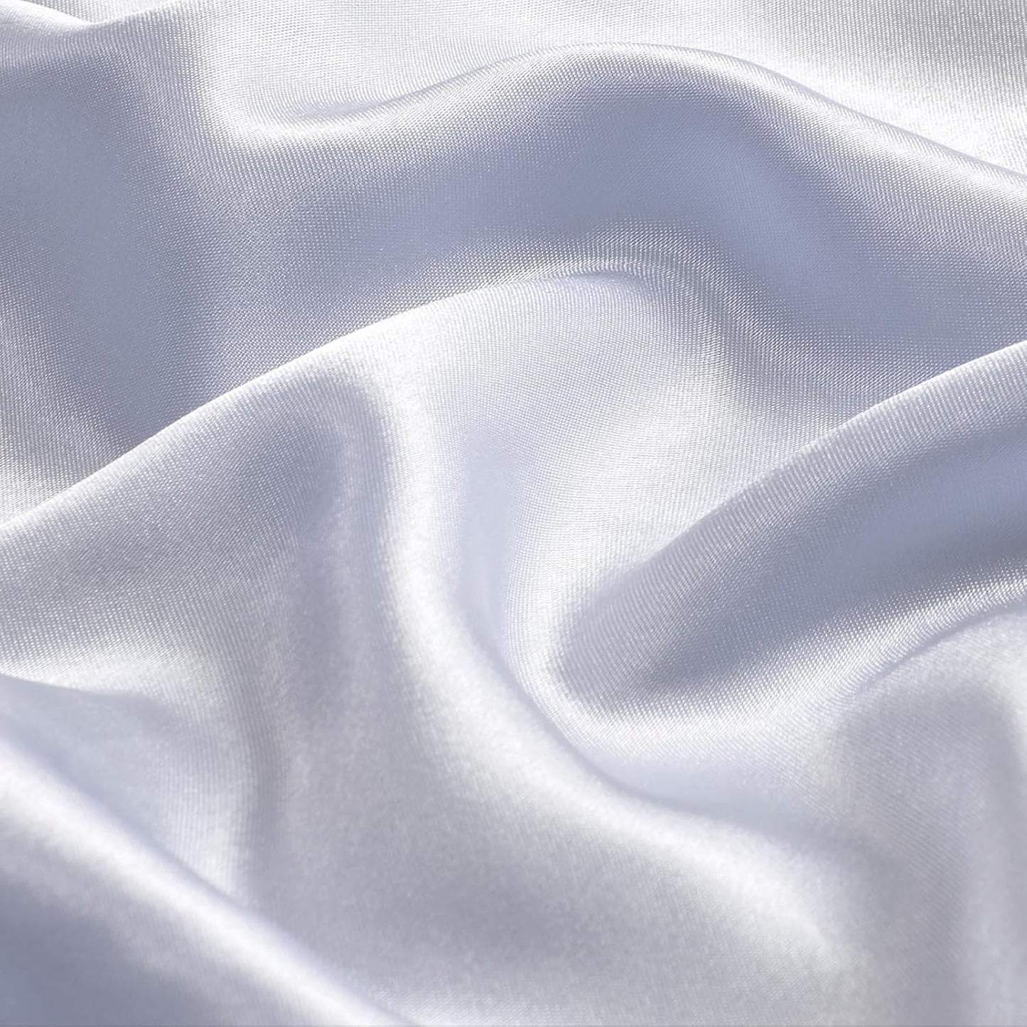 BEDELITE Satin Body Pillow Cover, Super Soft and Cooling Body Pillow Pillowcase for Hair and Skin, Breathable Silky Full Long Pillowcase Cover(20"x54", Evening Haze)