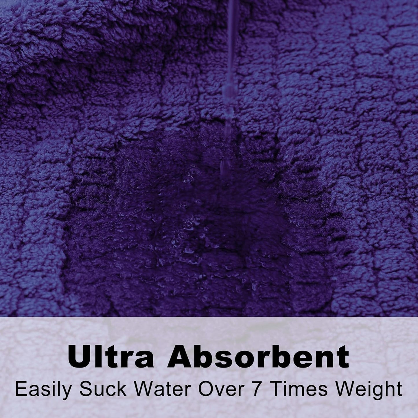 Women's Shawl Collar Bathrobe, Soft Long Towel Robes for Women - Super Absorbent Quick Dry yet Warm