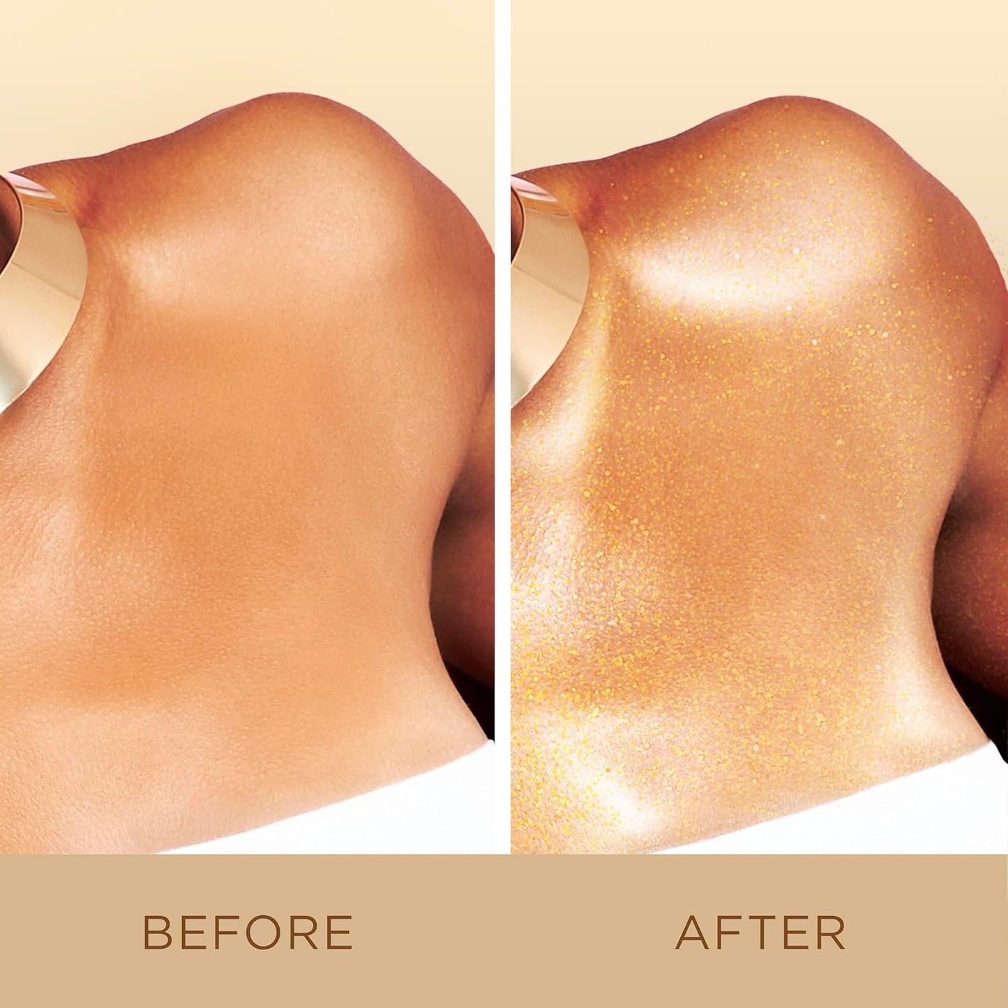 Absolute New York - Silk Glow Shimmer Mist Glow, Radiant, Shimmer Body & Face & Hair, Shea Butter, Coconut Oil, Vitamin E (SBGS15 Majestic Gold Gel, 3.4 fl oz)