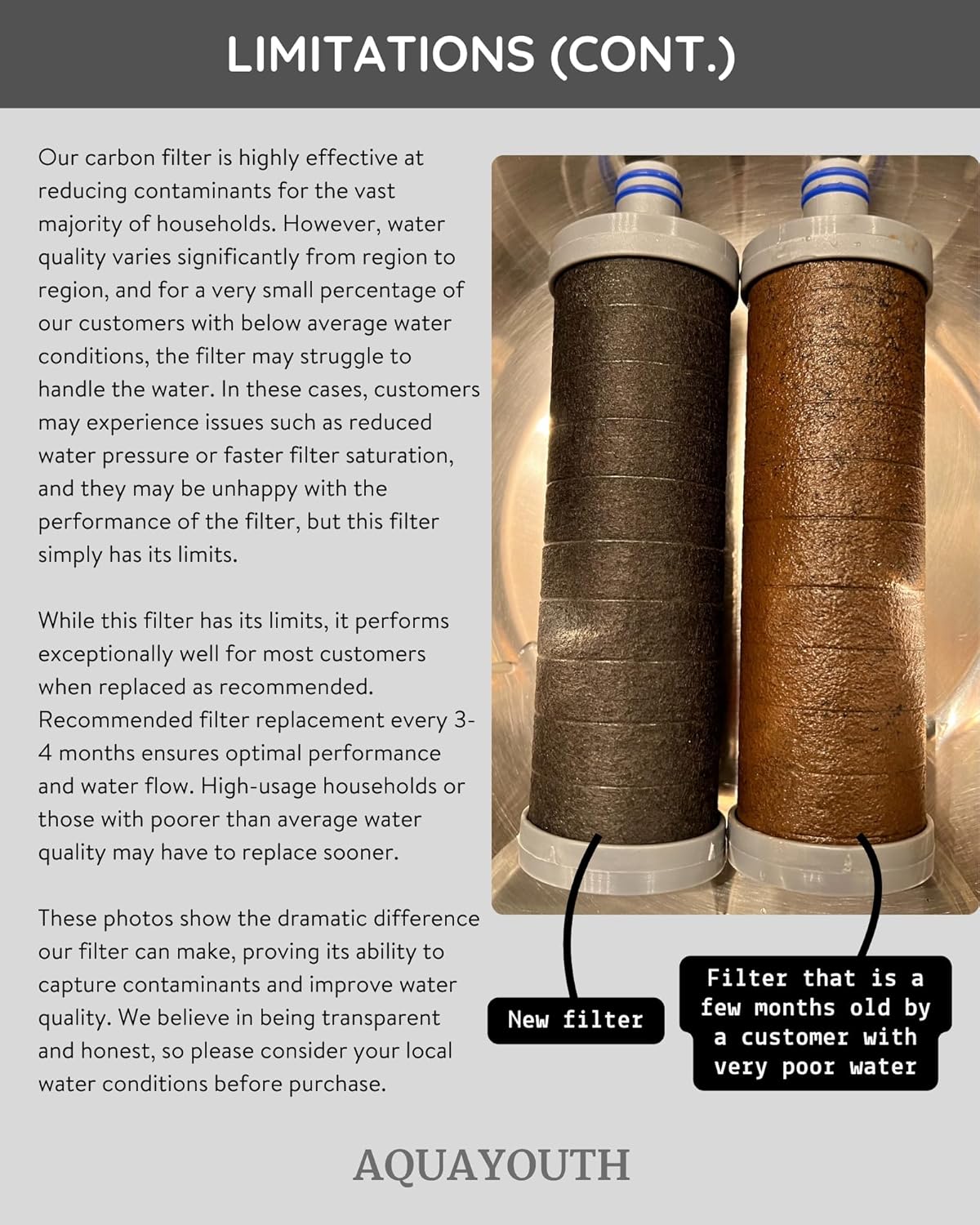 2.0 Carbon Shower Head Filter System | Removes Chlorine, Heavy Metals, And More | Great For Dry Skin/ Hair, And More | NSF Certified