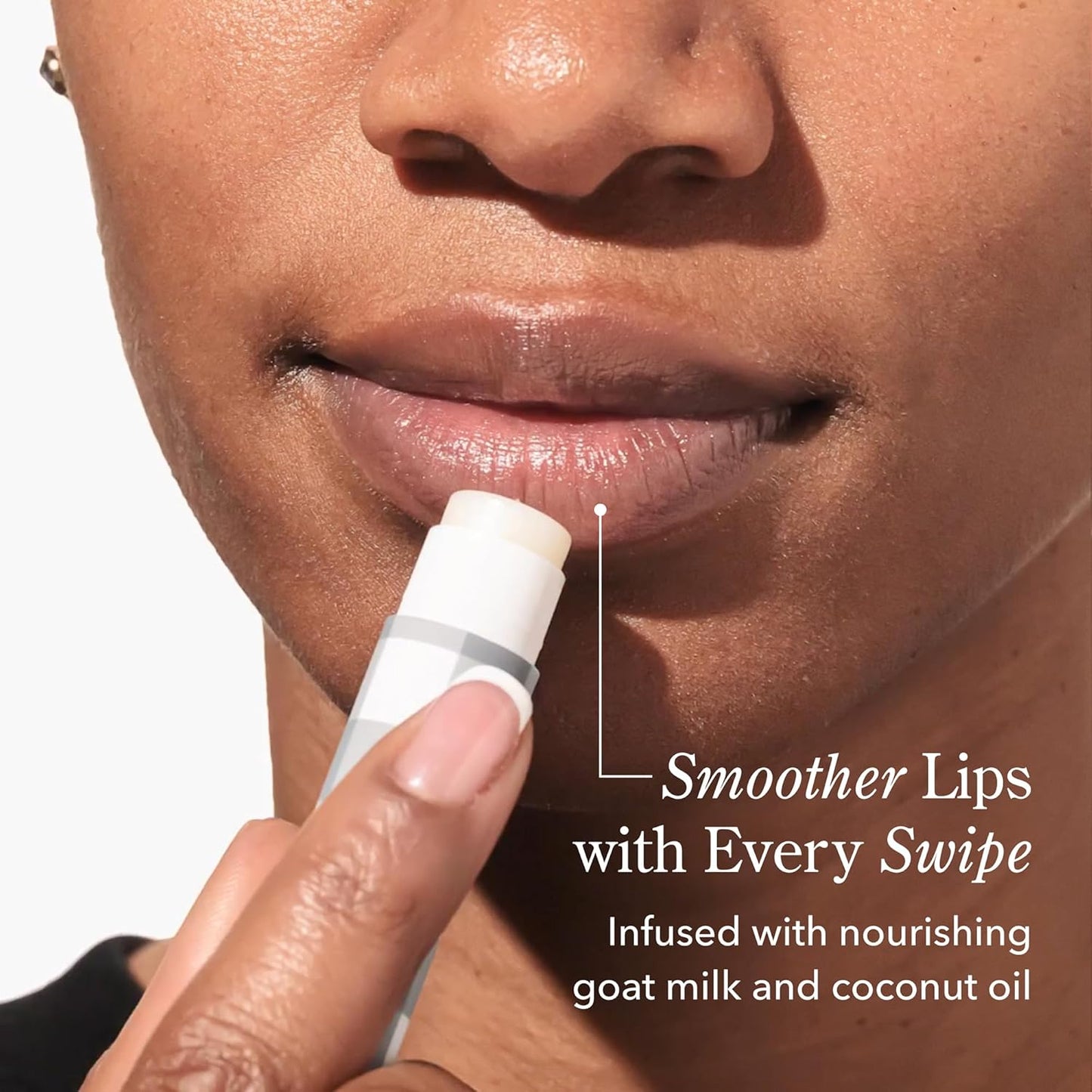 Beekman 1802 Goat Milk Lip Balm - Nourishes, Hydrates & Softens Lips - Prevents & Treats Dry & Chapped Lips - Cruelty-Free Lip Care