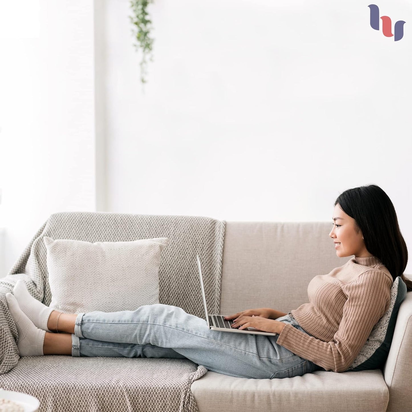 Hugh Ugoli Women's Cotton Diabetic Ankle Socks, Wide, Loose, Stretchy, Seamless Toe, Non Binding Top Semi Cushion, 3-6 Pairs