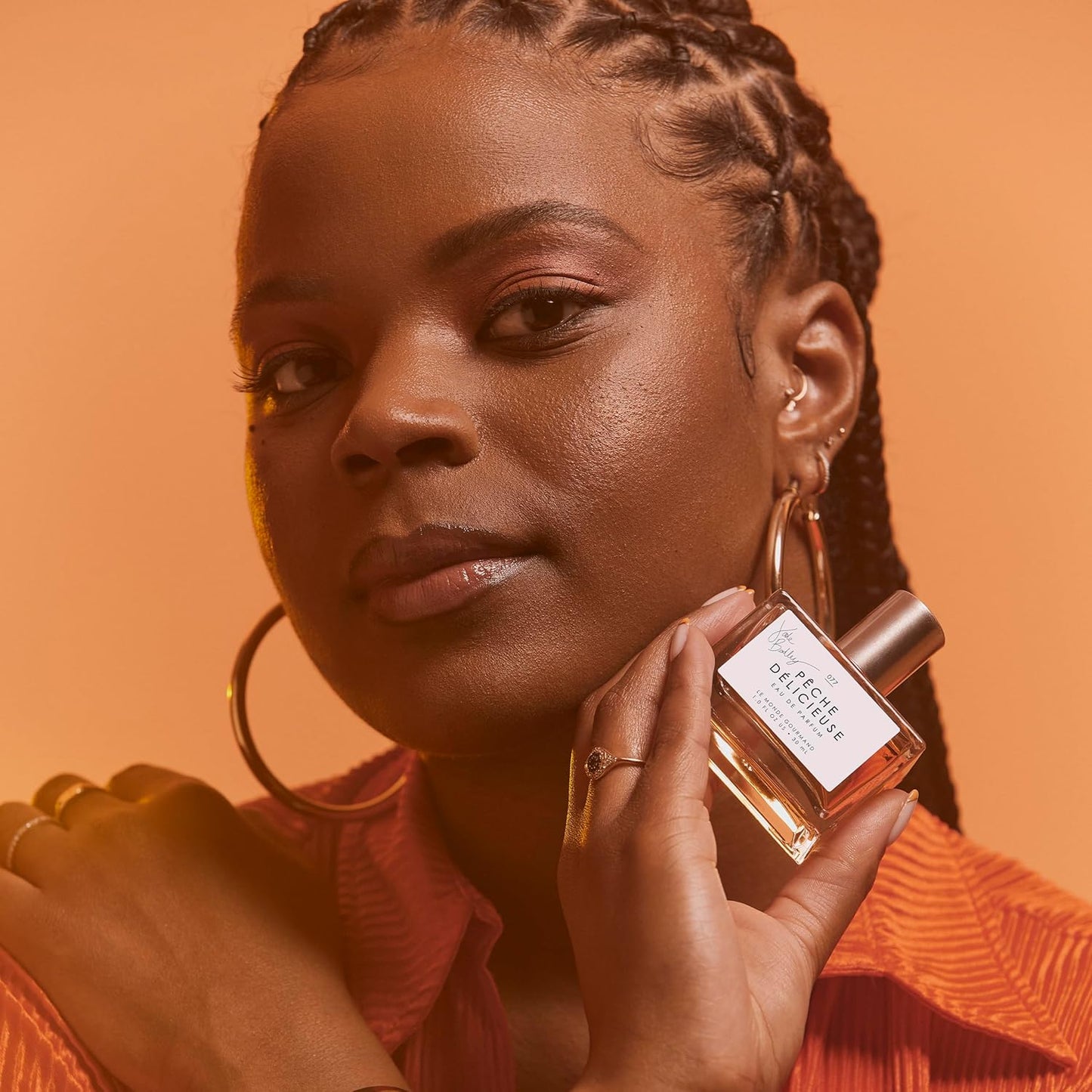 Le Monde Gourmand Pêche Délicieuse - Eau de Parfum – 1 fl oz (30 ml) - Peach, Vanilla, Caramel, Rose Perfume Notes