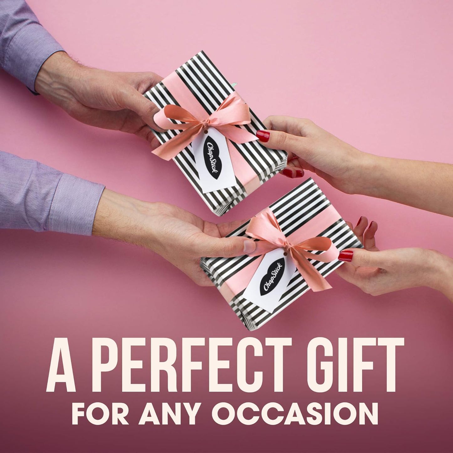 ChapStick Classic Strawberry Lip Balm Tubes, Lip Care and Lip Moisturizer - 0.15 Oz (Pack of 12)