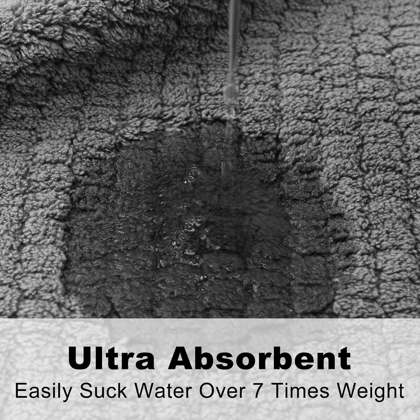 Hooded Bathrobes for Women, Soft Long Towel Robes for Women - Quick Dry yet Warm