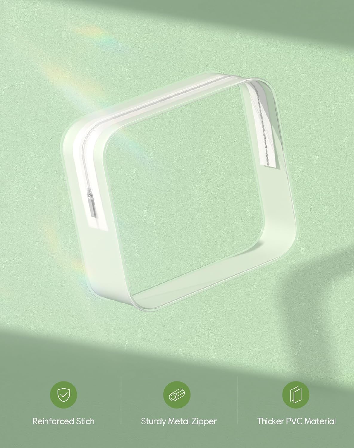 Morfone 16 Pack Silicone Travel Bottles Set for Toiletries TSA Approved Travel Containers Leakproof Squeezable Refillable Travel Accessories 2oz 3oz for Shampoo Conditioner Lotion Liquids(Green)