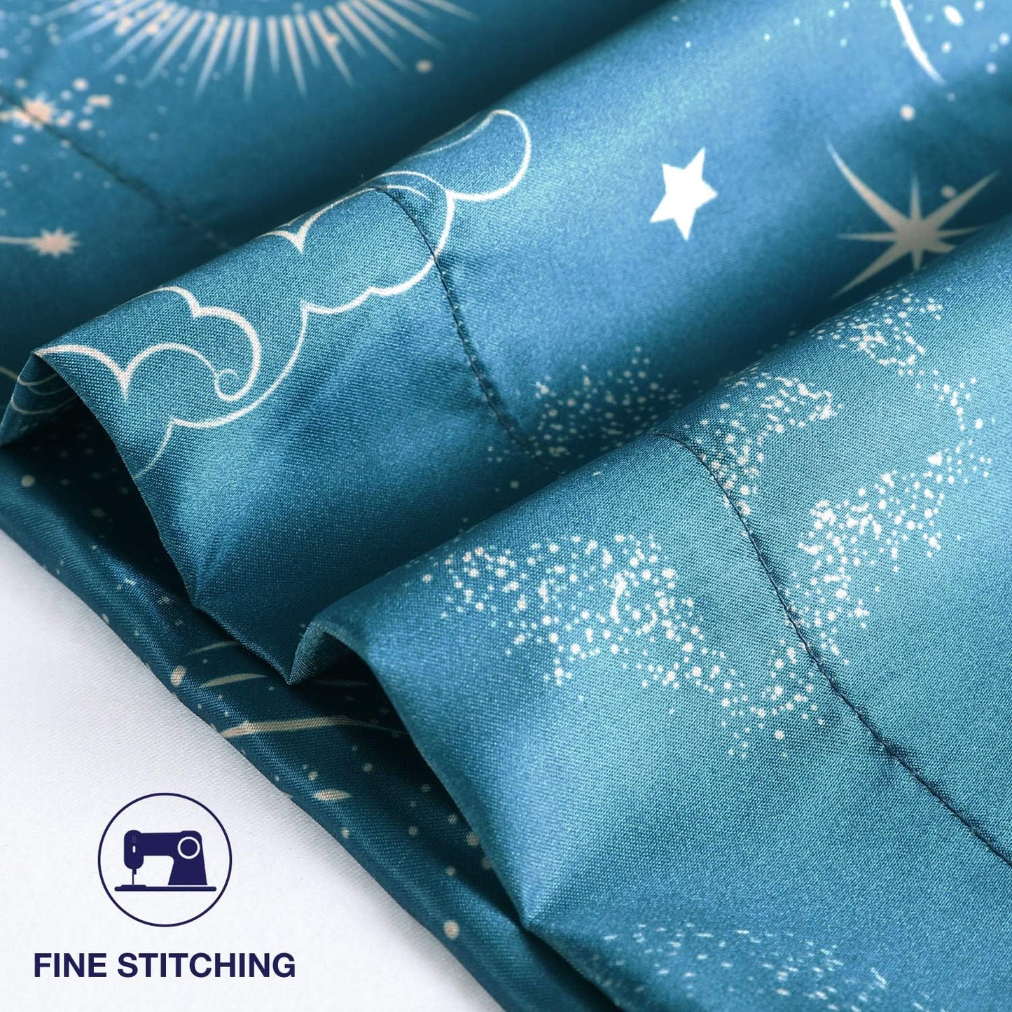 EXQ Home Satin Pillowcase Silky Satin Pillowcase for Hair and Skin,Soft Printed Pillow Cases Queen Size Set of 2 Satin Pillow Case with Envelope Closure Similar to Silk Pillow Cases