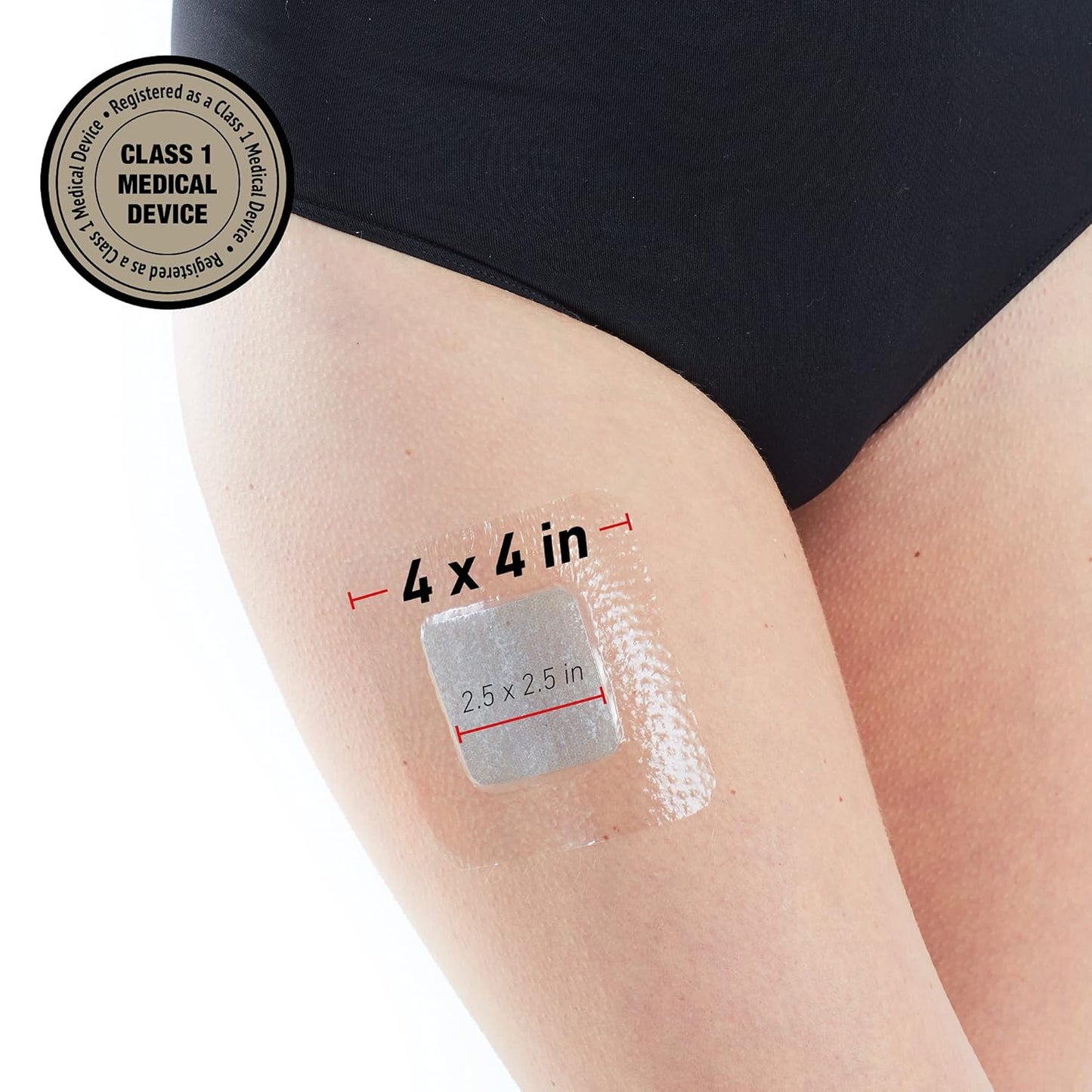 Neo G Opti-Heal Hydration Multi Purpose Dressing - Hydrogel Wound Dressing Pads for Advanced Wound Management - Ulcer Dressing, Bed Sore Bandages, Diabetic Wound, Burn Dressing Gel 4 x 4-4 Pcs