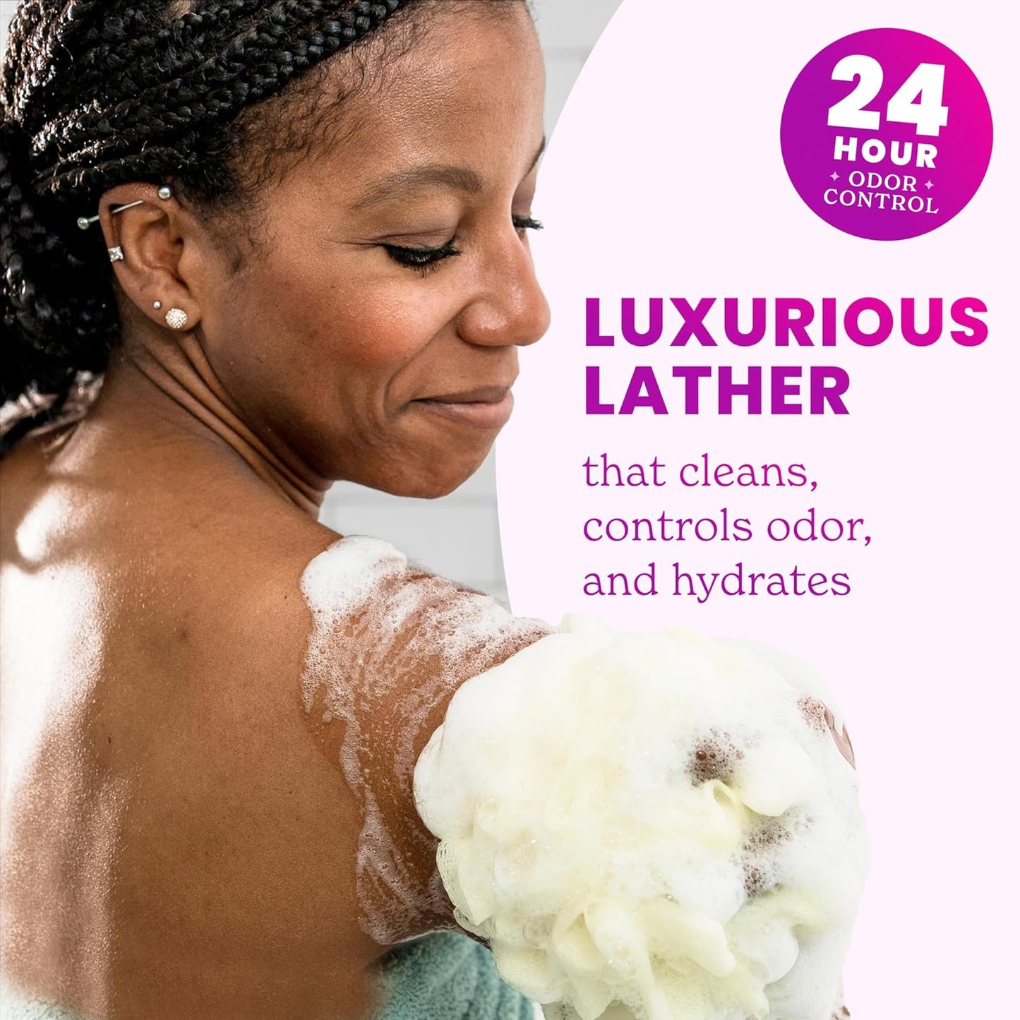 Lume Acidified Body Wash & Flushable Deodorant Wipes - 24 Hour Odor Control - Hydrating Wash - Without SLS or Parabens - OB/GYN Developed - 8.5 Ounce (Unscented) 15 Count Wipes (Cool Cucumber)