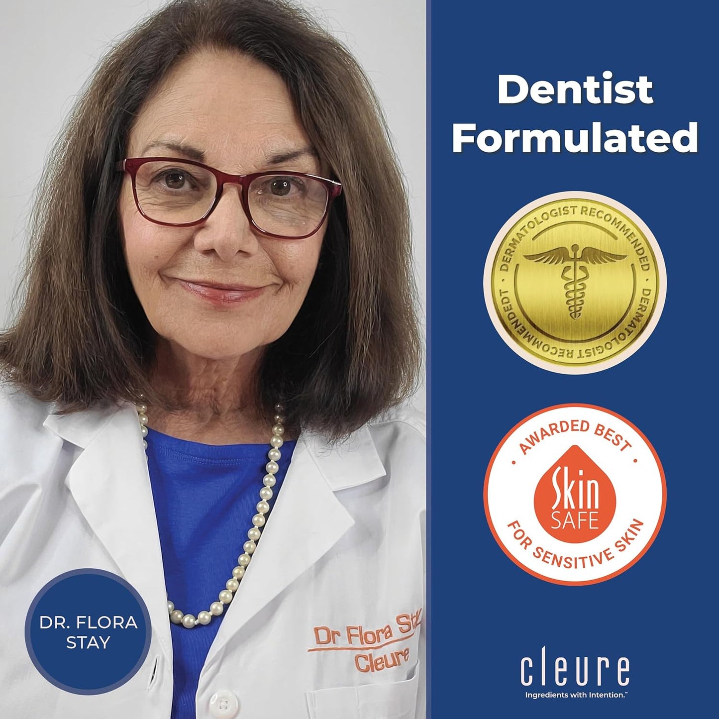 Cleure Alcohol Free Mouthwash with Xylitol & Baking Soda - Gentle Fluoride Free Mouth Wash for Adults & Kids - Cranberry (16 oz, Pack of 1)