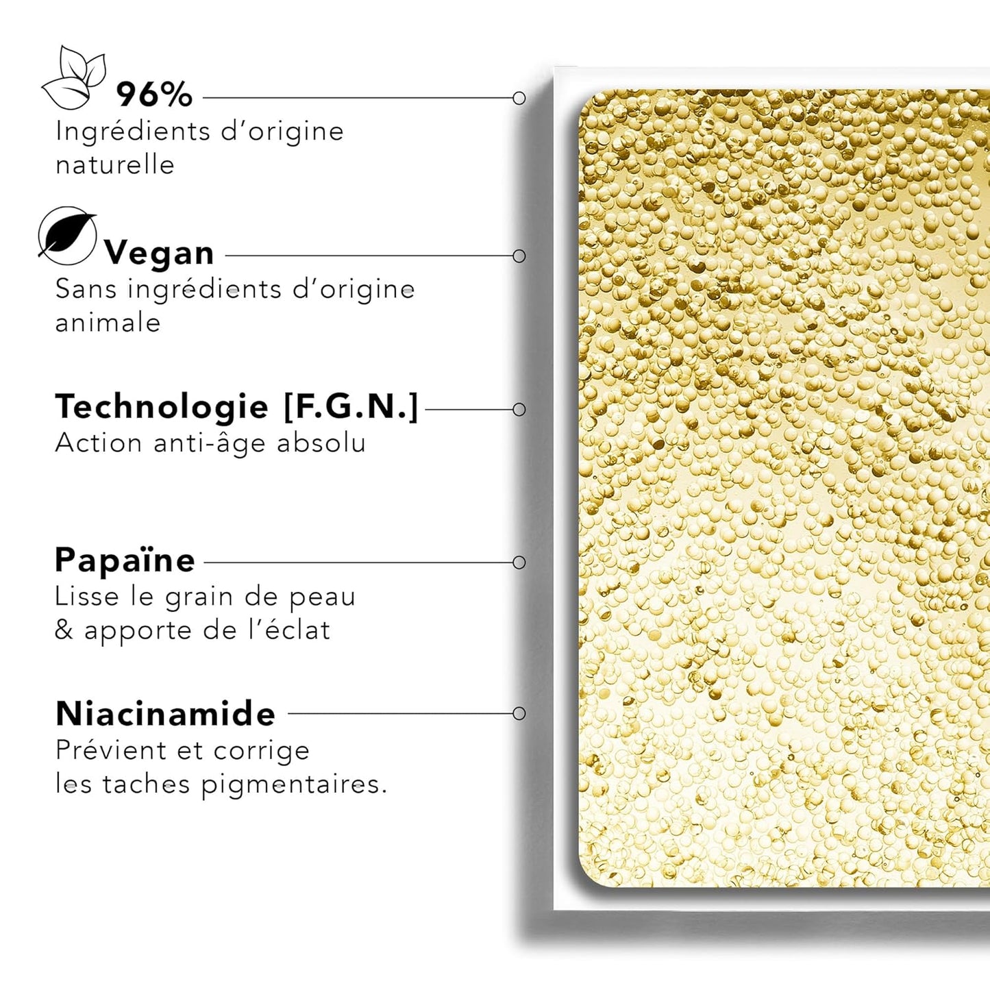 Lierac The Absolute Niacinamide Serum for Face, Fine Lines, Hydrating Face Serum for Woman, Corrects All the Signs of Aging, Firms & Reduces Wrinkles - 30 ml