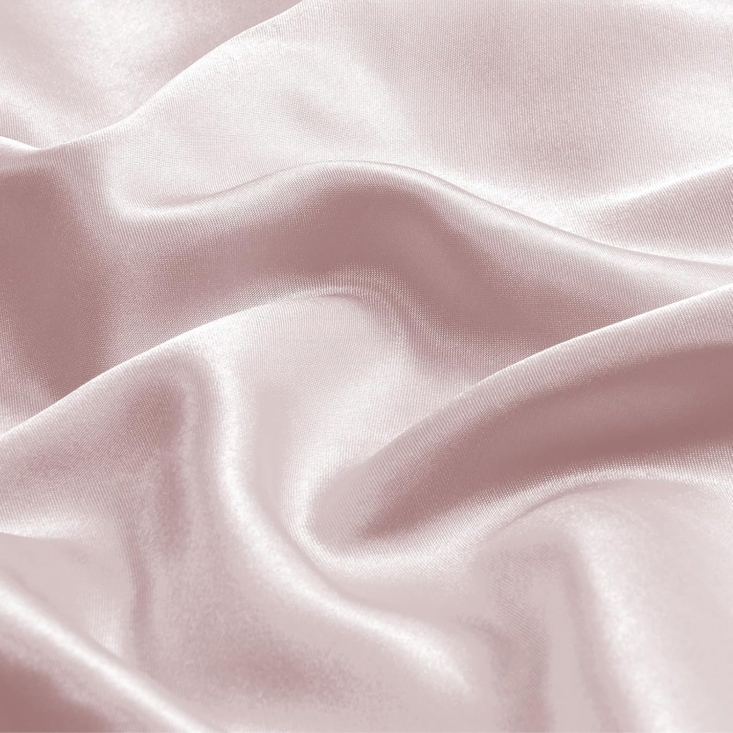 BEDELITE Satin Body Pillow Cover, Super Soft and Cooling Body Pillow Pillowcase for Hair and Skin, Breathable Silky Full Long Pillowcase Cover(20"x54", Lotus Pink)