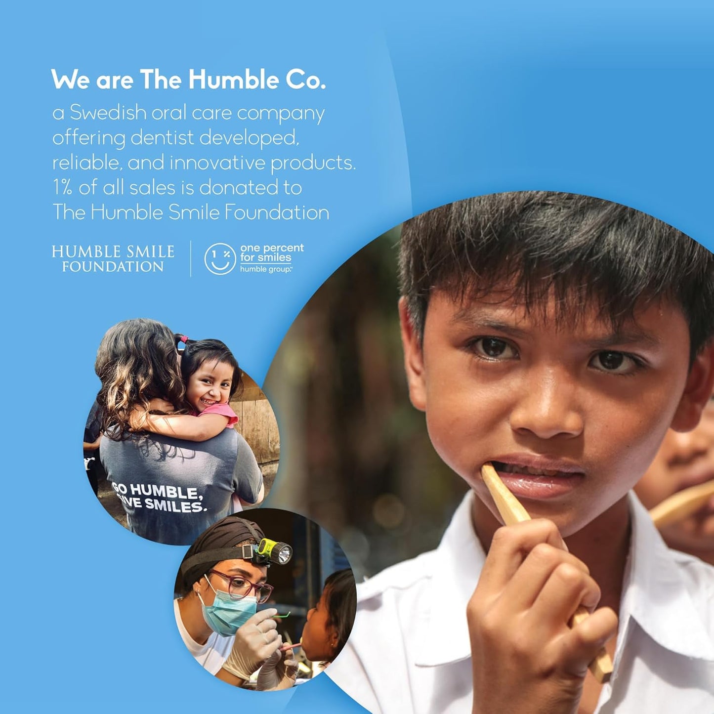 The Humble Co. Floss Picks (200 Count) – Plant Based Dental Floss Picks for Superior Oral Care, Dental Hygiene, and Gum Health, Cruelty Free Tooth Floss Picks (Mint, Double Thread)