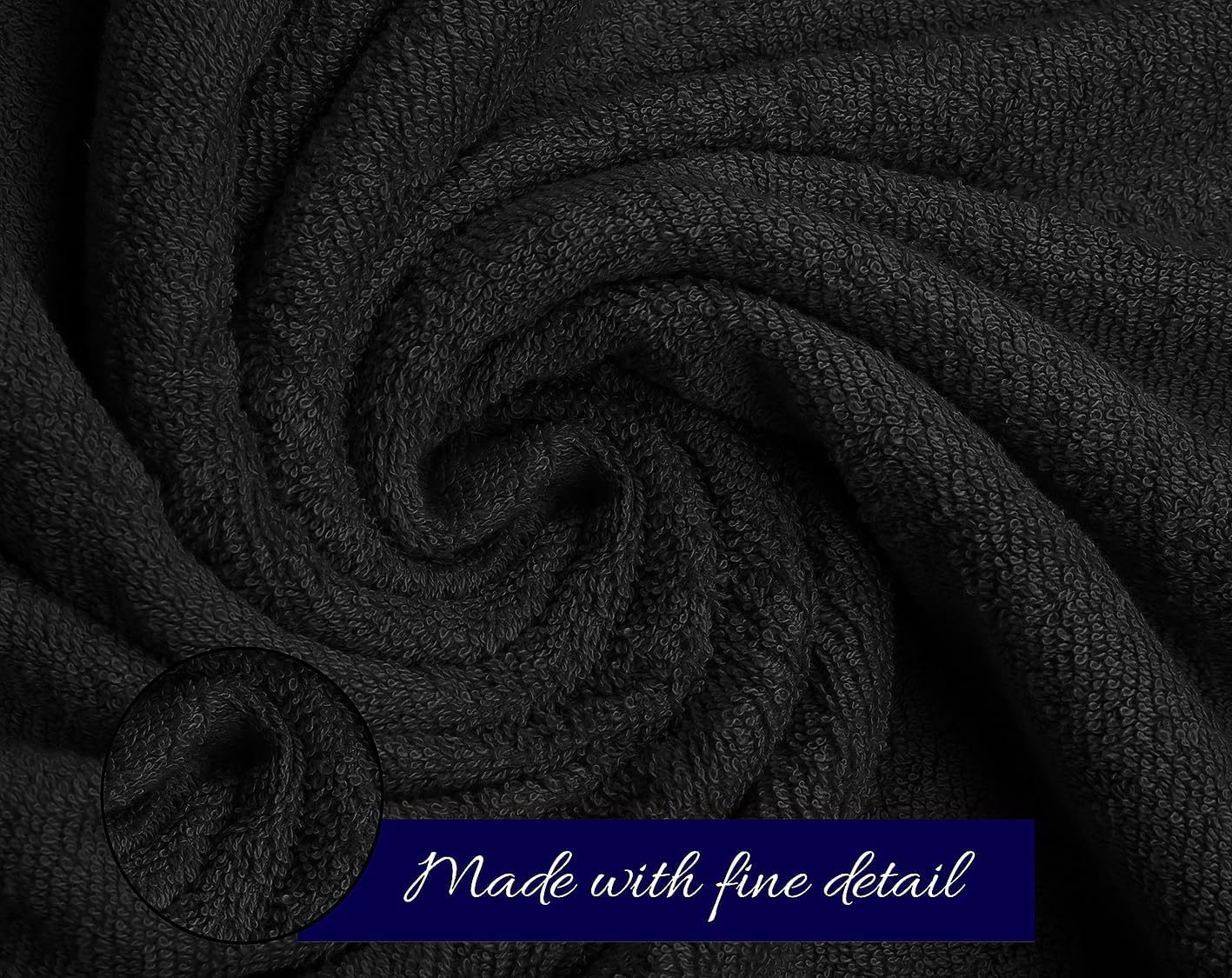 ZUPERIA Premium Multicolor Bath Towels Set of 8 (27" x 54") 100% Pure Cotton Shower Towels Soft Feel, Lightweight & Highly Absorbent Towels for Bathroom, Pool, Spa and Hotel Use