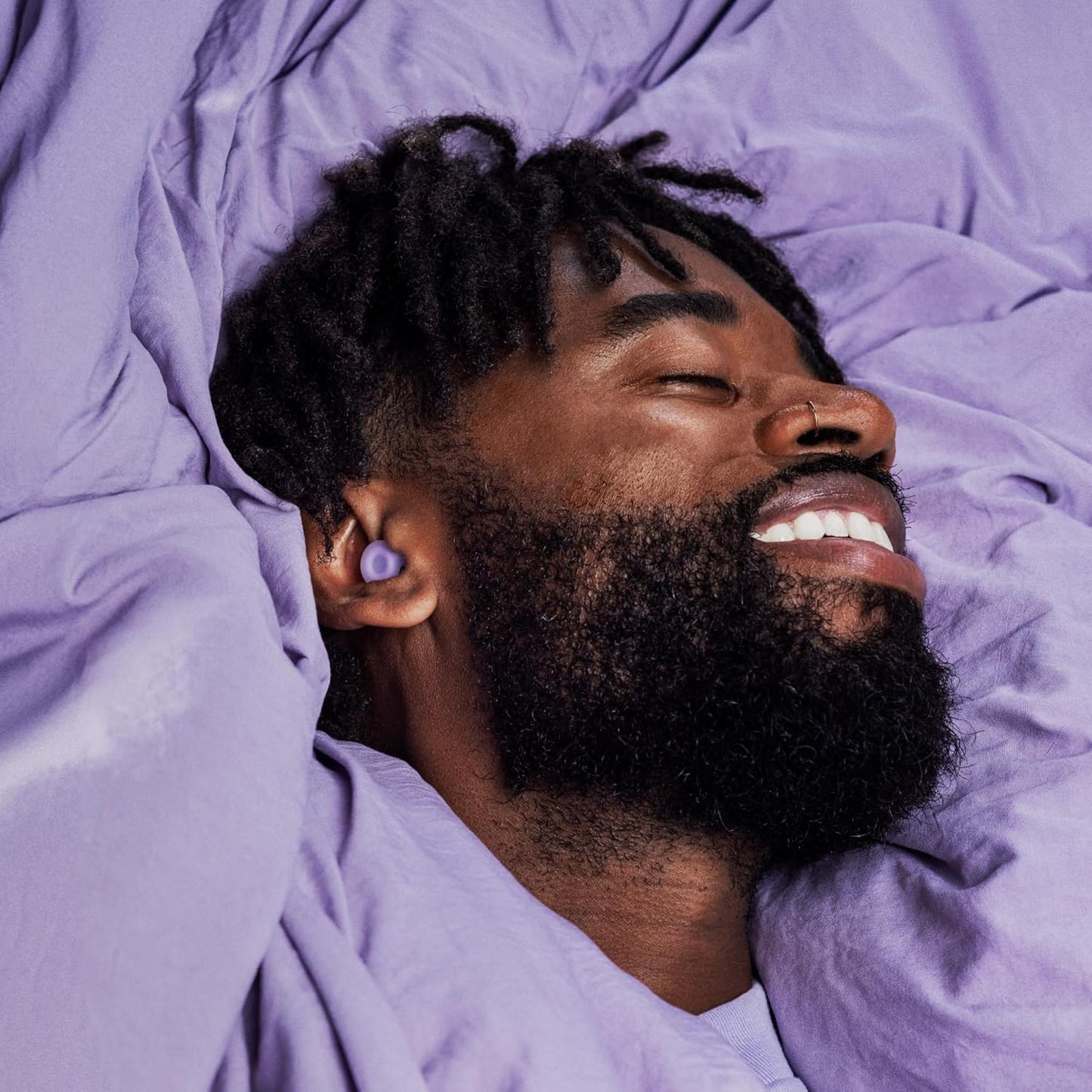 Loop Dream – Silicone/Memory Foam Earplugs for Sleep Comfort | Comfortable Ear Plugs for Muffling Snoring & Sleeping | Customized Fit | 27dB (SNR) Noise Reduction