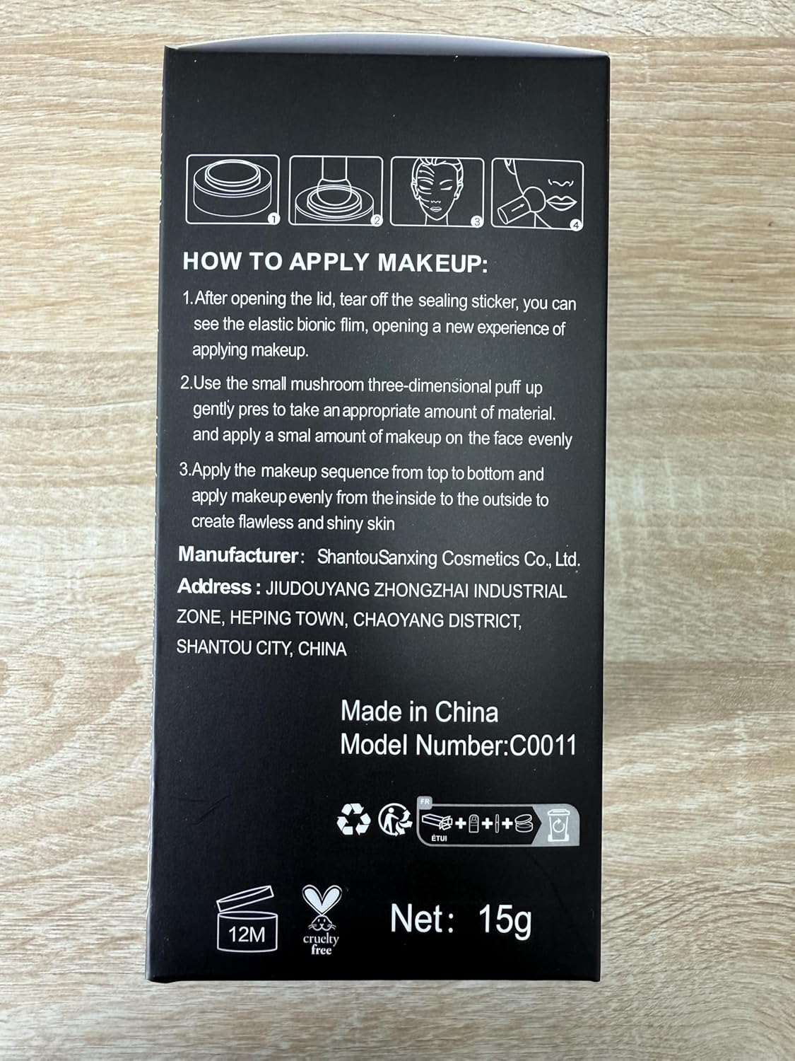 2 PCS Mushroom Head Air Cushion CC Cream Nature Foundation,Foundation Brush Powder Brush,Moisturizing Concealer, Bright Makeup Base Long Lasting with Mushroom Makeup Sponge(#05 Sand)