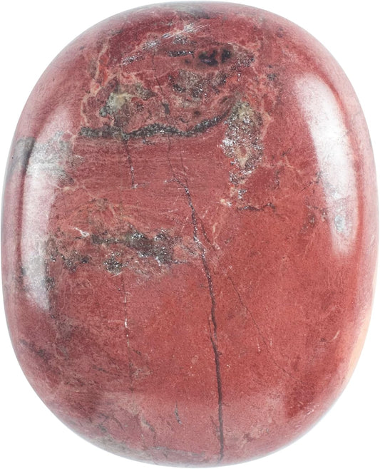 Crocon 50mm Noreena Jasper Large Oval Palm Stone 900+ Carats Pocket Worry Stones for Natural Body Chakra Balancing Reiki Healing Stones and Crystal Grid Healing Spa Energy Crystals