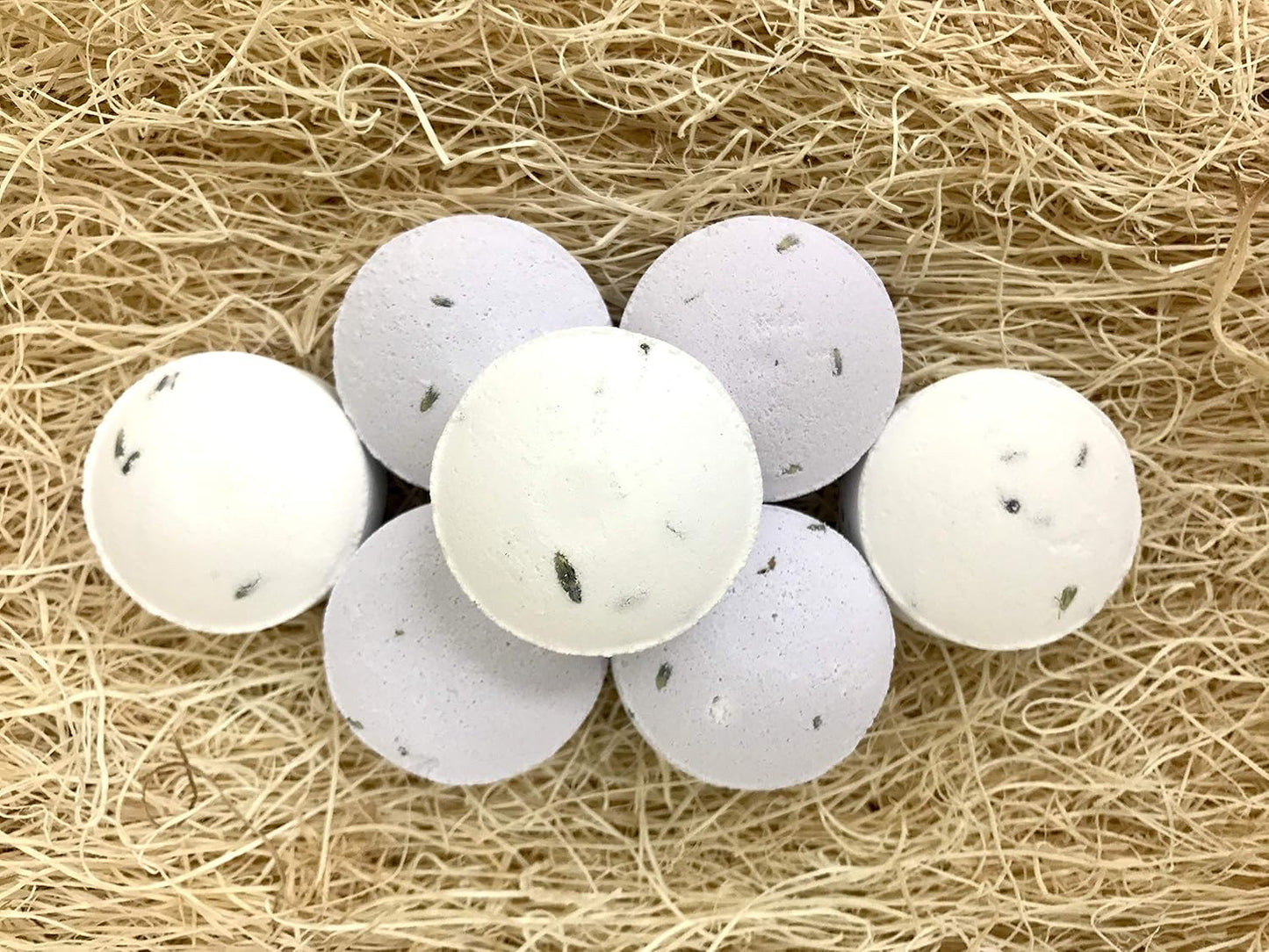 Shower Bomb Steamers | 7 Pack | Handmade in USA | Support Refugee Employment in USA (Lavender)