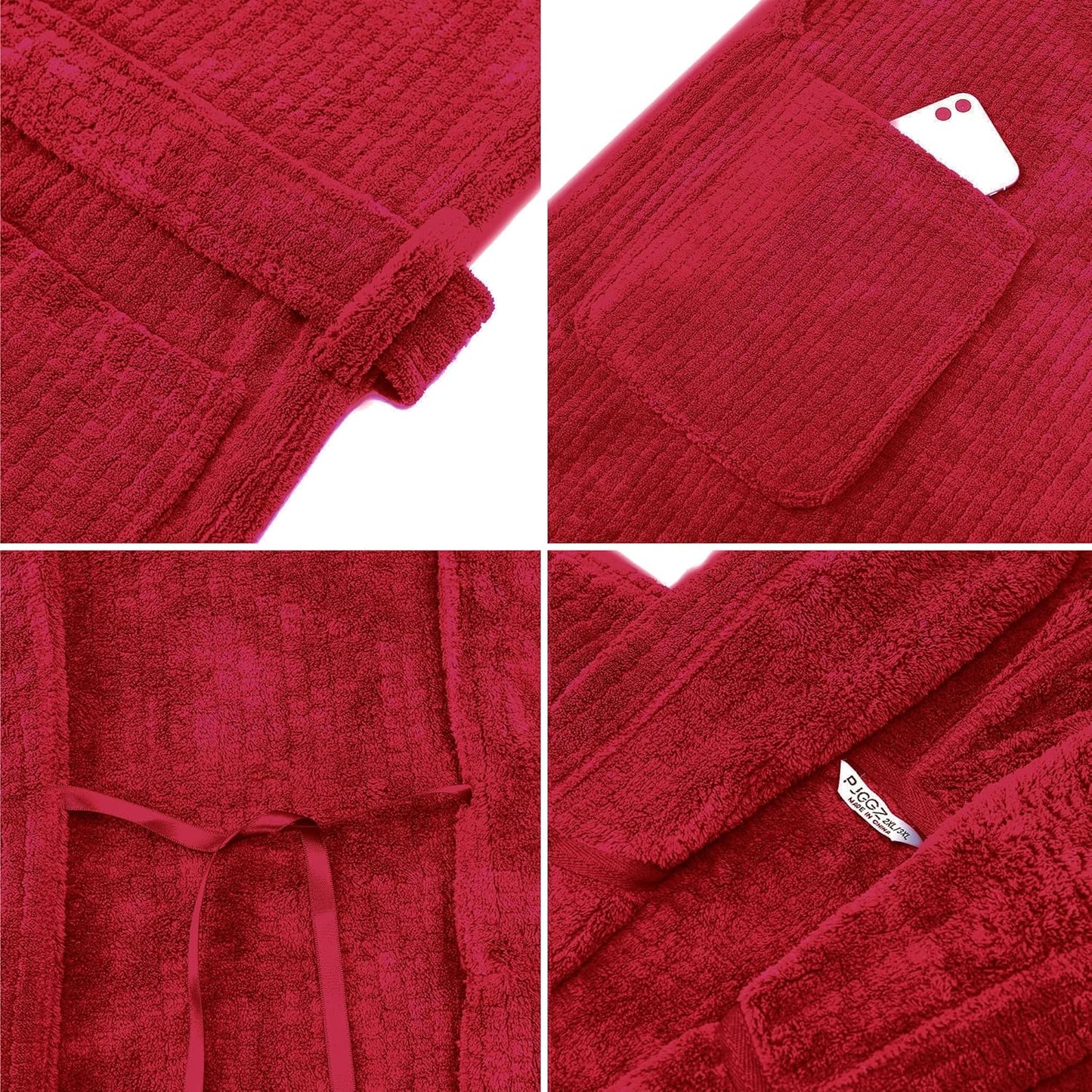 Hooded Bathrobes for Women, Soft Long Towel Robes for Women - Quick Dry yet Warm