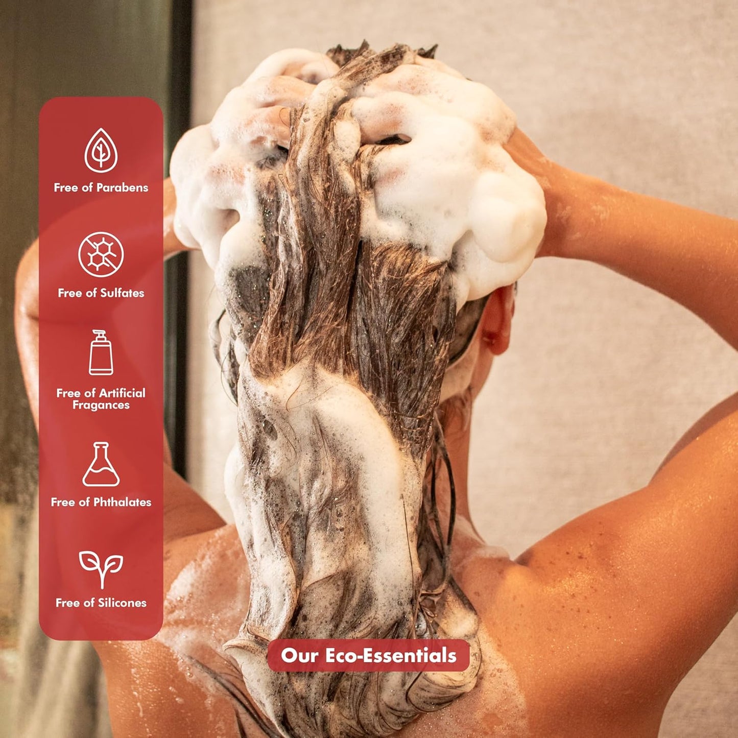 Tree Bottle Hyaluronic Acid Shampoo Bar With Tomato & Red Algae Extract – For stronger, restored, and age-defying hair – For Women & Men – Natural & Free of Parabens & Sulfates – Made in USA – 4.5oz