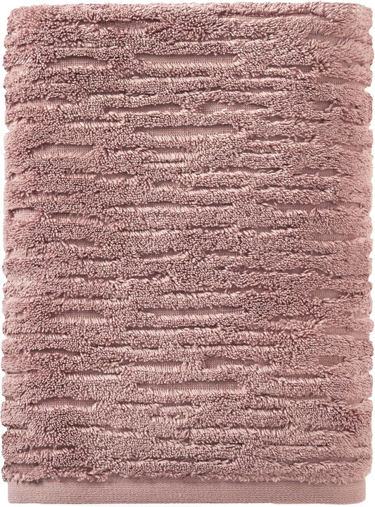 SKL Home CloudSoft Cotton Luxury Bath Towel, Clay