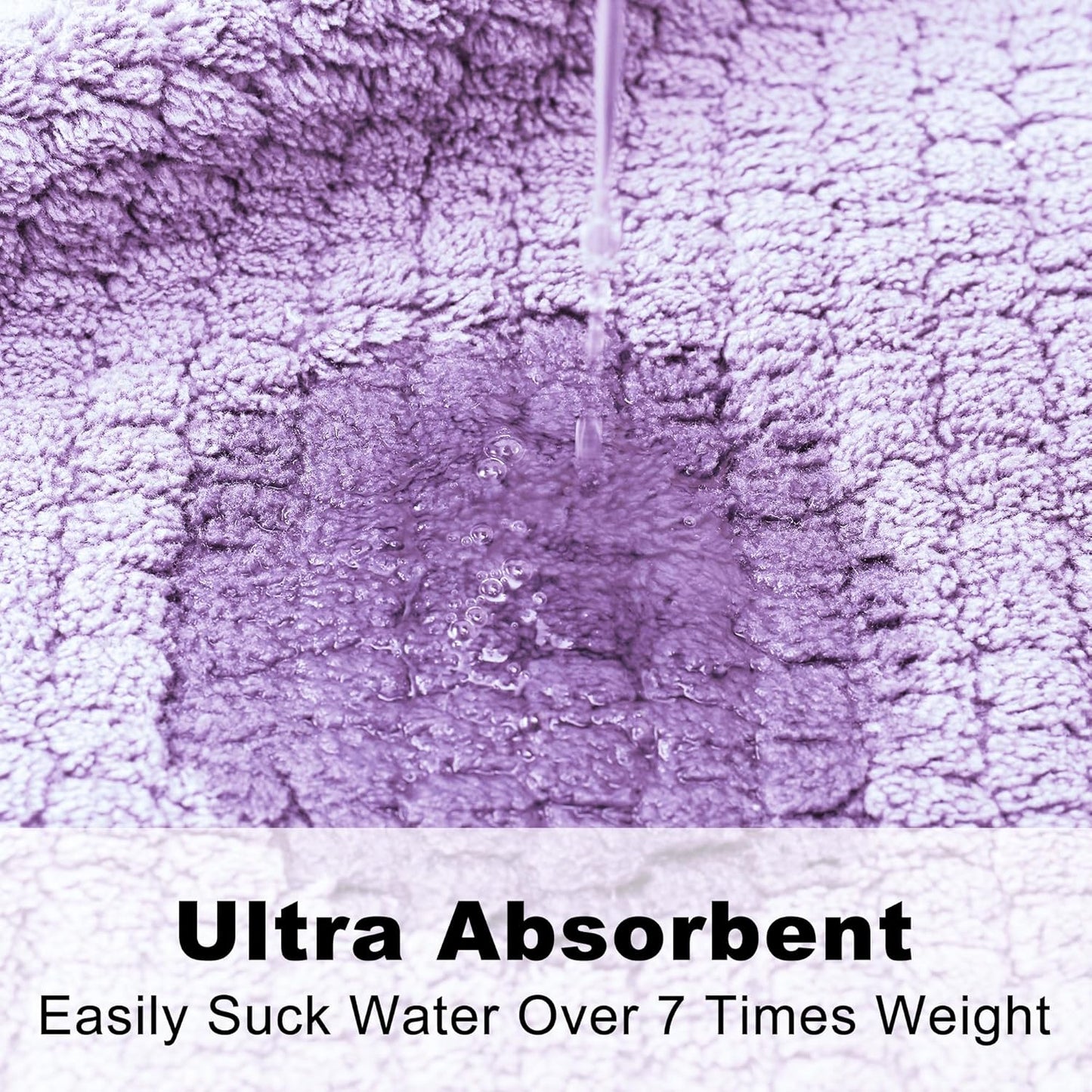 Women's Shawl Collar Bathrobe, Soft Long Towel Robes for Women - Super Absorbent Quick Dry yet Warm